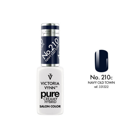 210 Navy Old Town — Gel polish Pure Creamy 8ml VICTORIA VYNN