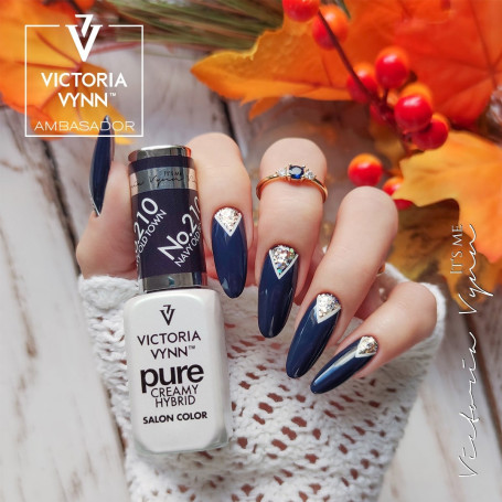 210 Navy Old Town — Gel polish Pure Creamy 8ml VICTORIA VYNN