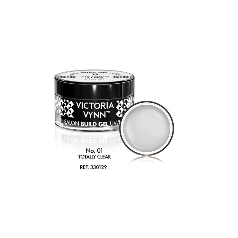 01 TOTALLY CLEAR - Build Gel UV/LED (15ml, 50ml) VICTORIA VYNN-GELE-Double Beauty Shop