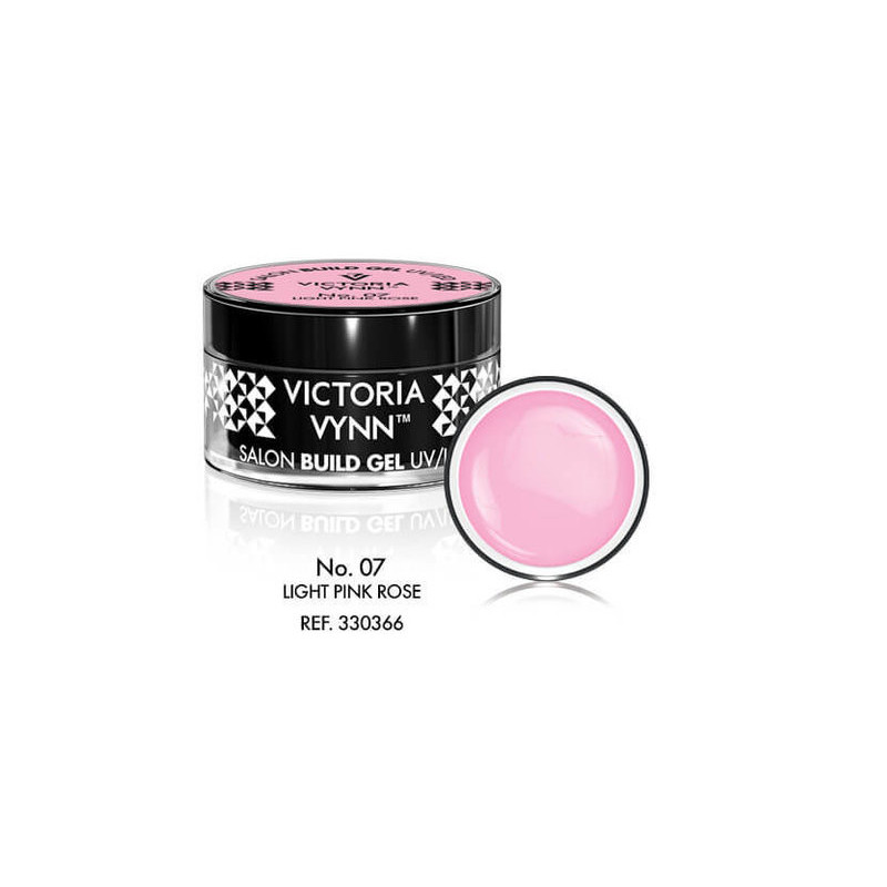 Build Gel UV/LED 07 Light Pink Rose 15ml VICTORIA VYNN-GELE-Double Beauty Shop