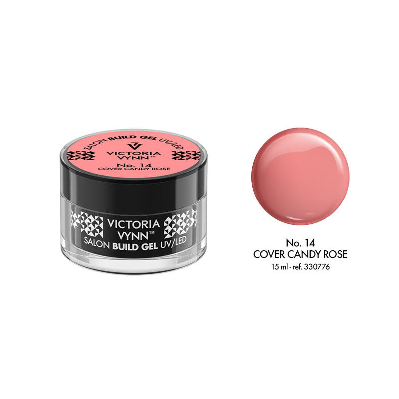 Build Gel UV/LED 14 Cover Candy Rose 15ml VICTORIA VYNN-GELE-Double Beauty Shop