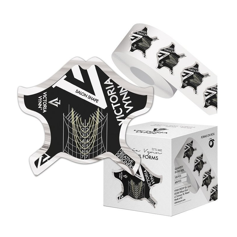 Schablonen Black - 100 Stk VICTORIA VYNN-ACRYLGEL SCHABLONEN-Double Beauty Shop