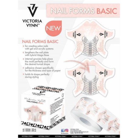 Schablonen BASIC - 400 Stk VICTORIA VYNN