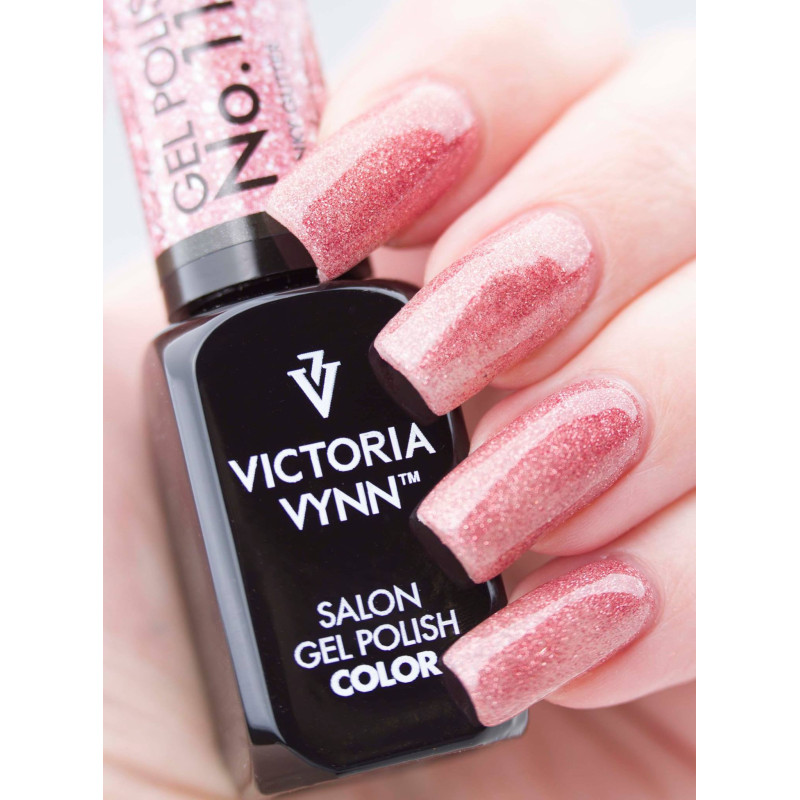 114 Pinky Glitter Gel polish 8ml VICTORIA VYNN-Online-Shop-Double Beauty Shop