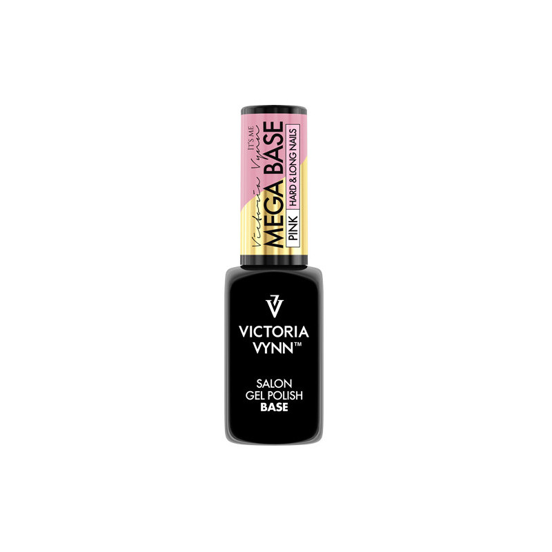 PINK — Mega Base (Rubber Base coat)  8-15 ml VICTORIA VYNN-Online-Shop-Double Beauty Shop