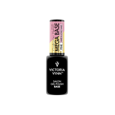 PINK — Mega Base (Rubber Base coat)  8-15 ml VICTORIA VYNN