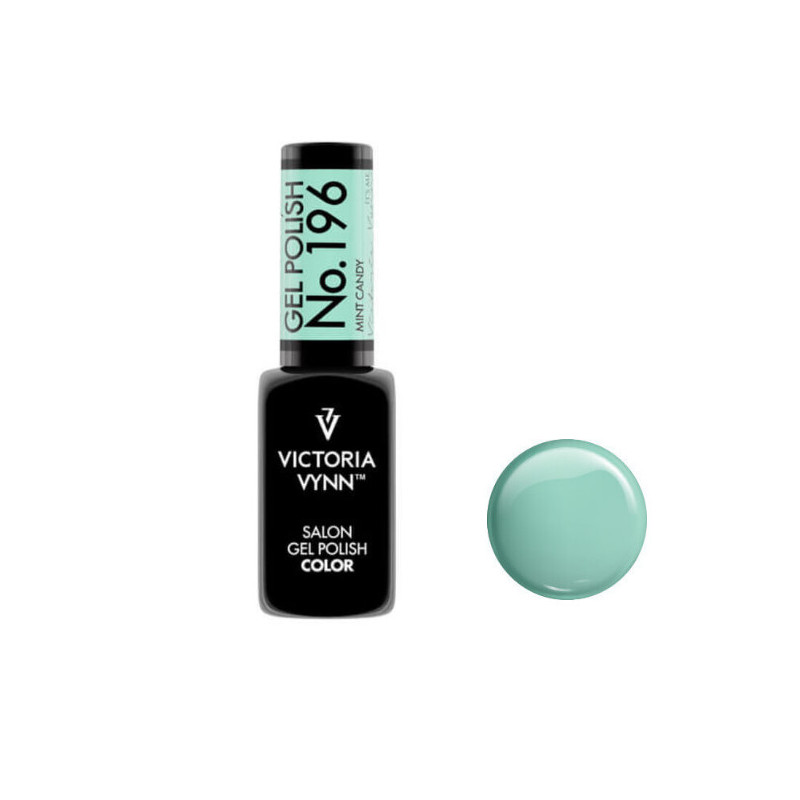 196 Mint Candy Gel polish 8ml VICTORIA VYNN-Online-Shop-Double Beauty Shop