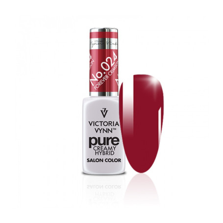 024 FOREVER CRIMSON — Gel polish Pure Creamy 8ml VICTORIA VYNN
