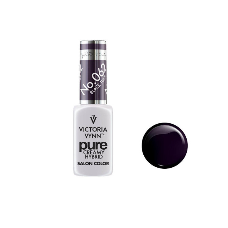 062 Black Tulip — Gel polish Pure Creamy 8ml VICTORIA VYNN-Online-Shop-Double Beauty Shop