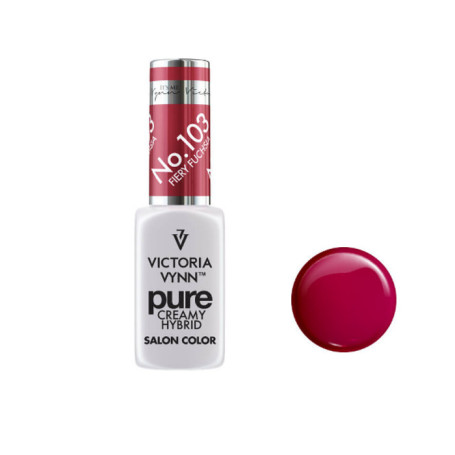 103 Fiery Fuchsia — Gel polish Pure Creamy 8ml VICTORIA VYNN