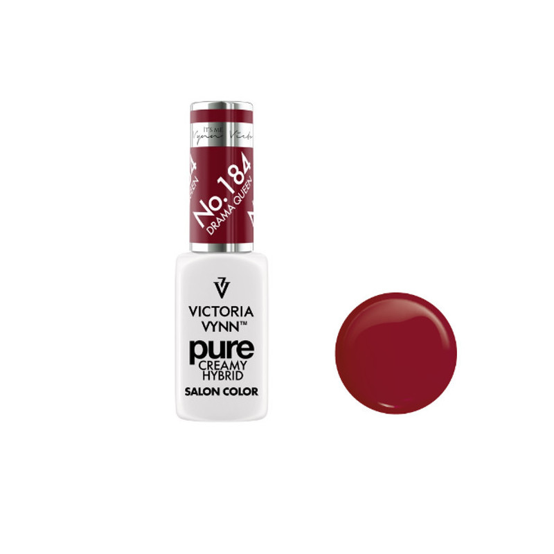 184 Drama Queen — Gel polish Pure Creamy 8ml VICTORIA VYNN-Online-Shop-Double Beauty Shop