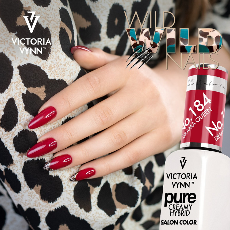 184 Drama Queen — Gel polish Pure Creamy 8ml VICTORIA VYNN-Online-Shop-Double Beauty Shop