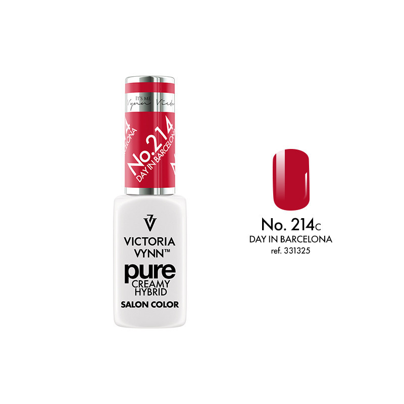 214 Day in Barcelona — Gel polish Pure Creamy 8ml VICTORIA VYNN-Online-Shop-Double Beauty Shop