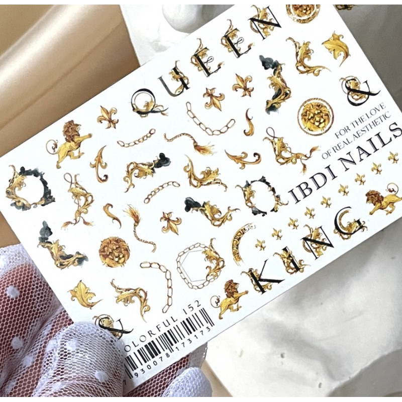 IBDI NAILS COLORFUL 152-ALLE SLIDER-Double Beauty Shop