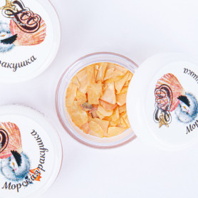 Orange - Muschelsplitter — Perlmutt Nailart ZooNail