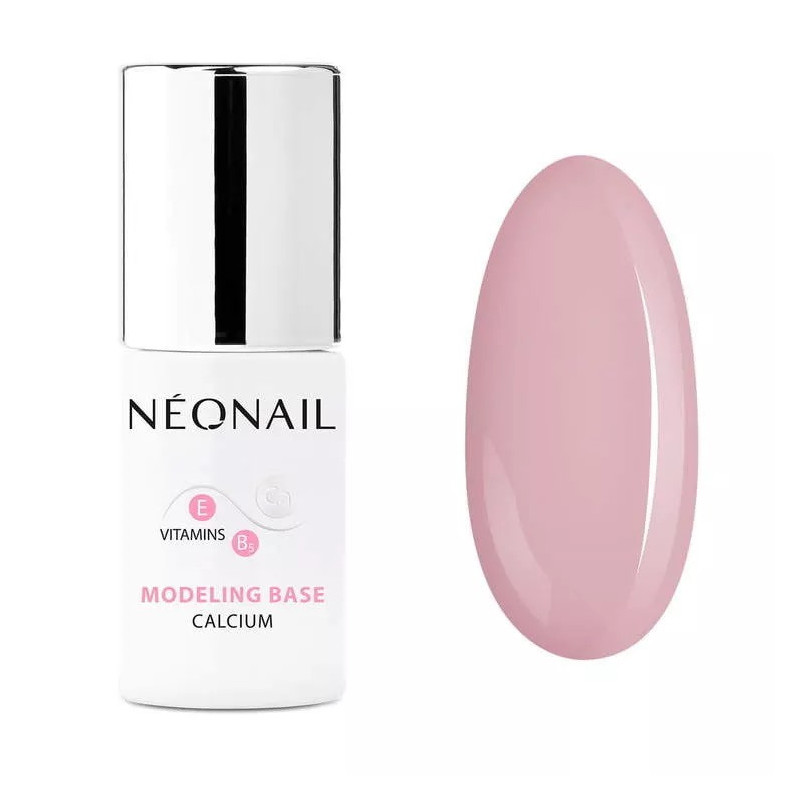 Neutral Pink – Modeling Base Calcium (Base Coat) 7,2 ml Neonail-Base-Double Beauty Shop