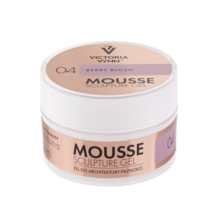 04 Berry Blush - MOUSSE SCULPTURE GEL 50 ml Victoria Vynn