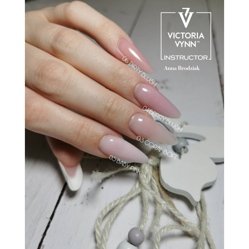 06 Dirty Blush - MOUSSE SCULPTURE GEL (15 ml, 50 ml) Victoria Vynn-GELE-Double Beauty Shop