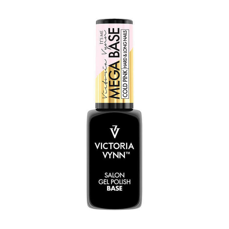 COLD PINK — Mega Base (Rubber Base coat)  8-15 ml VICTORIA VYNN-Online-Shop-Double Beauty Shop
