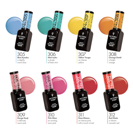 307 Yellow Yuuga Gel polish 8ml VICTORIA VYNN