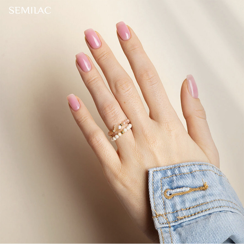 581 DELICATE CORAL - UV Nagellack 7ml Semilac-Alle Farben SEMILAC-Double Beauty Shop