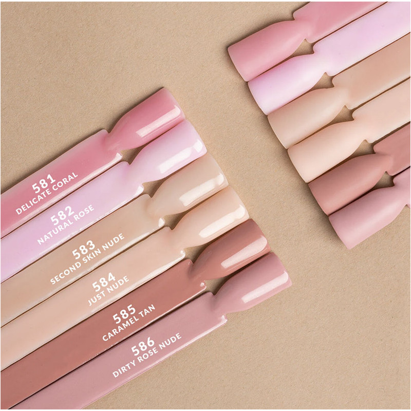 584 JUST NUDE - UV Nagellack 7ml Semilac-Alle Farben SEMILAC-Double Beauty Shop