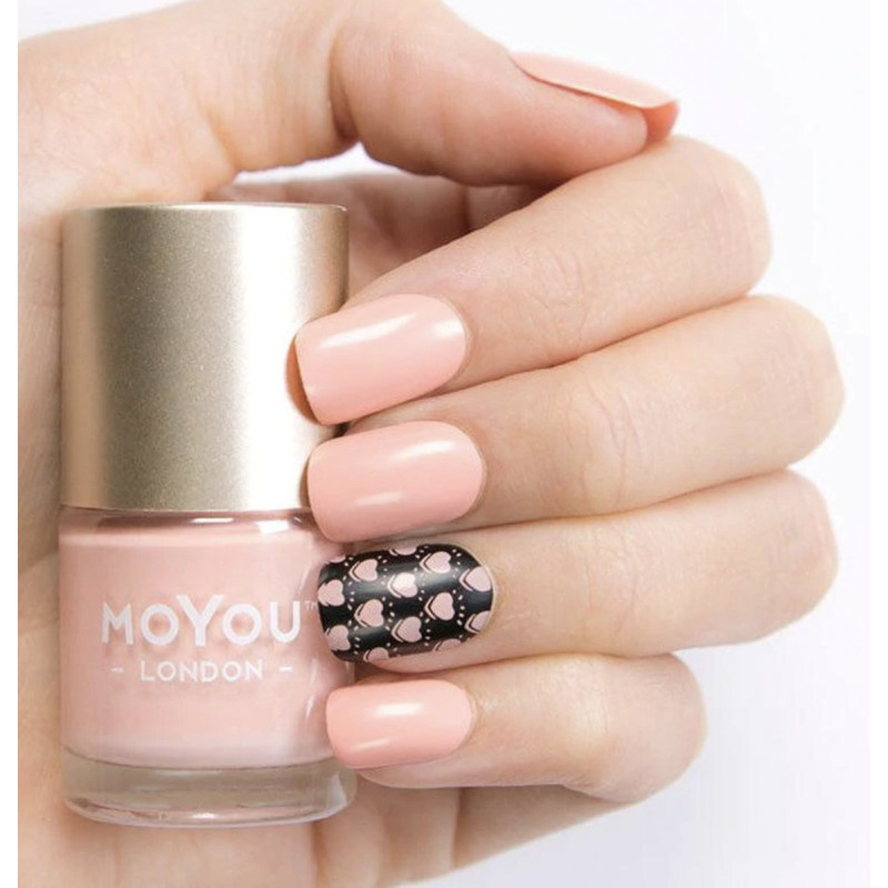 First Kiss - Stempellack 9ml MoYou LONDON-Normale Farben-Double Beauty Shop