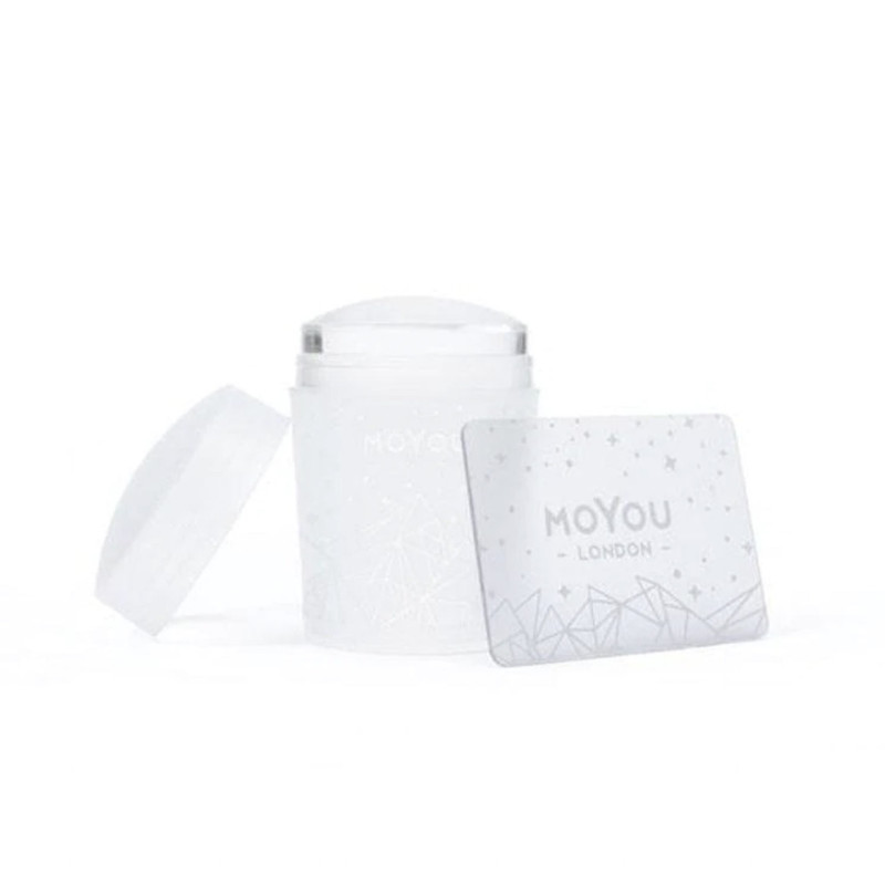 CRYSTAL CLEAR Stempel mit Schaber MoYou LONDON-STEMPEL UND ZUBEHÖR-Double Beauty Shop