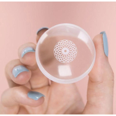 CRYSTAL CLEAR Stempel mit Schaber MoYou LONDON