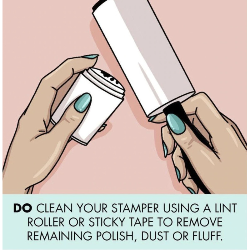 CRYSTAL CLEAR Stempel mit Schaber MoYou LONDON-STEMPEL UND ZUBEHÖR-Double Beauty Shop