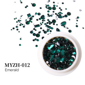 012 Shiny Stone 3D MIX NailArt 2