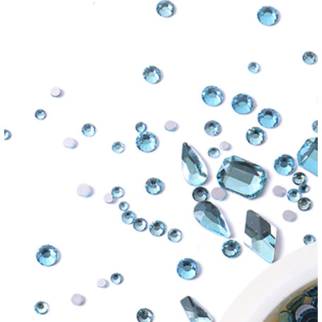 013 Shiny Stone 3D MIX NailArt