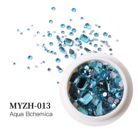 013 Shiny Stone 3D MIX NailArt 2