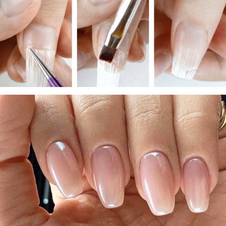 Fiberglas 10 Stück x 5,5 cm NailArt