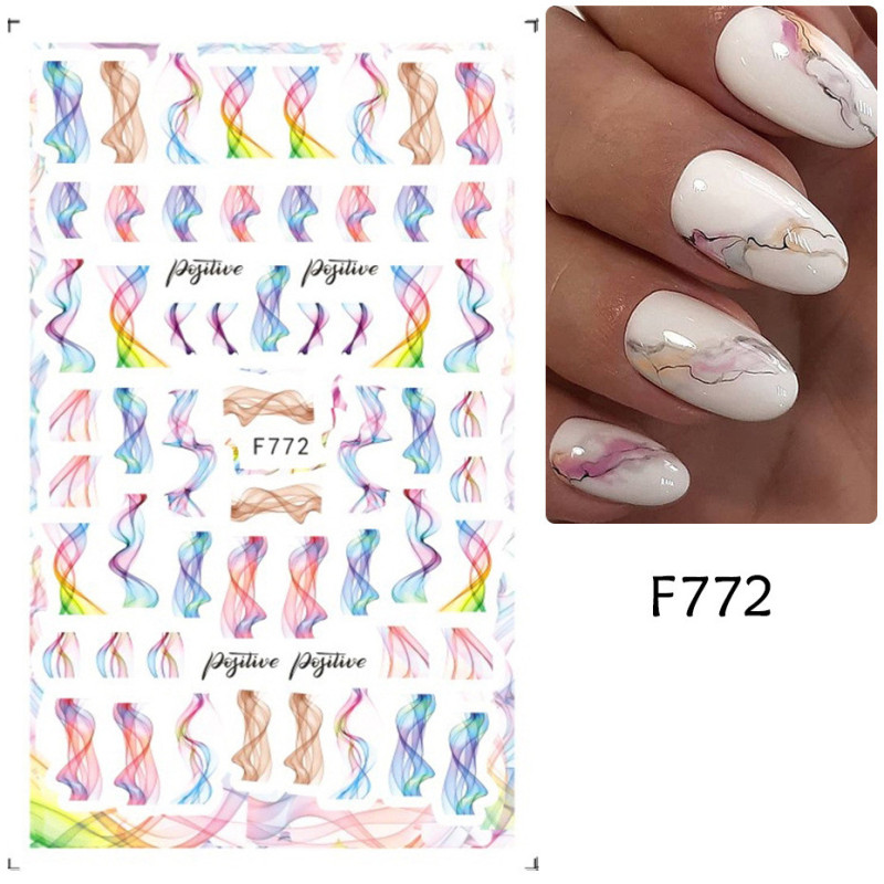 Color Art Aufkleber 772 NailArt-ART-Double Beauty Shop
