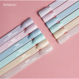 386 BLUE CLOUD - UV Nagellack 7ml Semilac 2