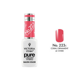 223 Coral Ornament — Gel polish Pure Creamy 8ml VICTORIA... 2