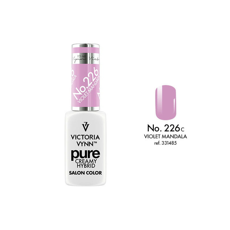 226 Violet Mandala — Gel polish Pure Creamy 8ml VICTORIA VYNN-Online-Shop-Double Beauty Shop