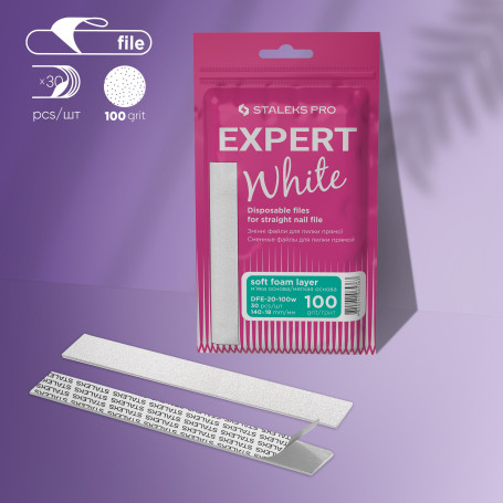 30 x Ersatzfeile WHITE SOFT (DFE-20) STALEKS EXPERT