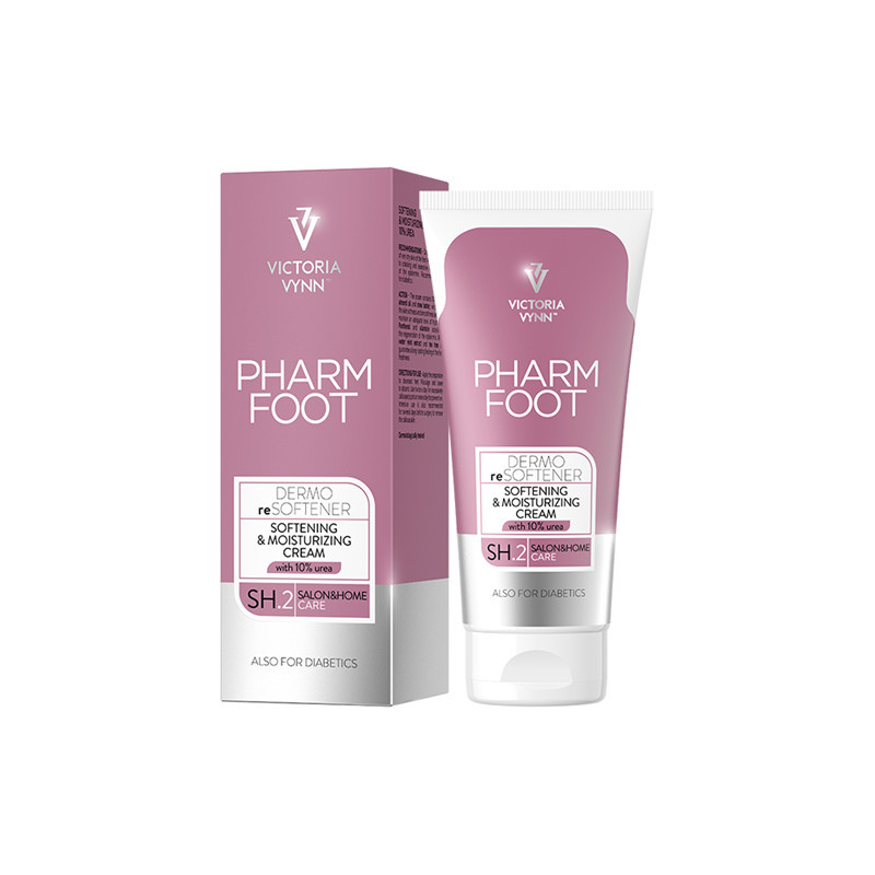 CREME DERMO reSOFTENER WEICHMACHENDE & FEUCHTIGKEITSSPENDENDE CREME 10% UREA 75 ml PHARM FOOT VICTORIA VYNN-CREME FÜR DIE FÜßE-Double Beauty Shop