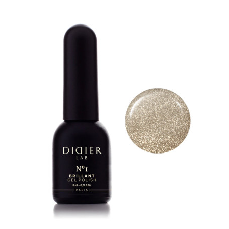 BRILLANT 01 — UV Nagellack 8 ml DIDIER LAB