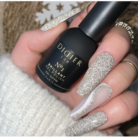 BRILLANT 01 — UV Nagellack 8 ml DIDIER LAB