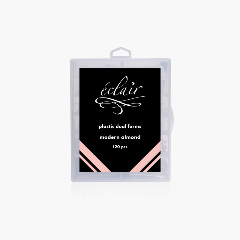 MODERN ALMOND Dual Forms (tips) 120 Stk Eclair-NAGELZUBEHÖR-Double Beauty Shop