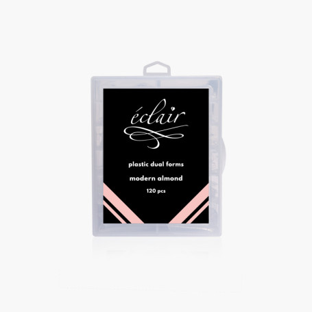 MODERN ALMOND Dual Forms (tips) 120 Stk Eclair