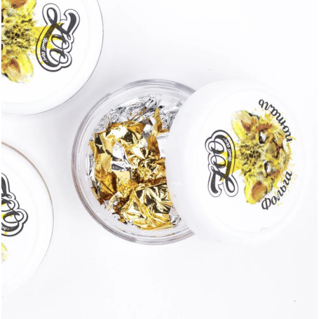 GOLD-SILVER - FLAKES ZooNail