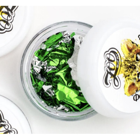 SILVER-GRÜN FLAKES ZooNail