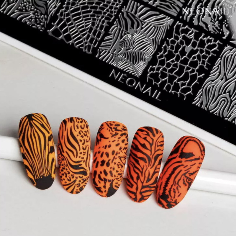 Stamping Schablone 12 Neonail-ALLE SCHABLONEN-Double Beauty Shop