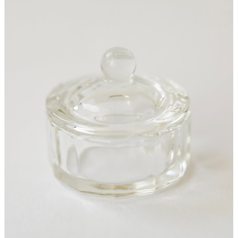 Dappenglas mit Deckel klar 5 ml Nailart-GLASS-Double Beauty Shop