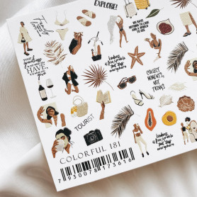 COLORFUL 181 IBDI NAILS