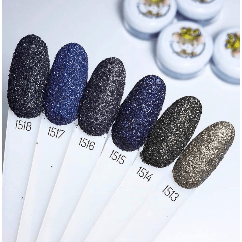 MARMELADE-SAND Blau 1517 ZooNail-SAND/SUGAR EFFEKT-Double Beauty Shop